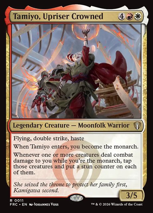 Tamiyo, Upriser Crowned (Foil)