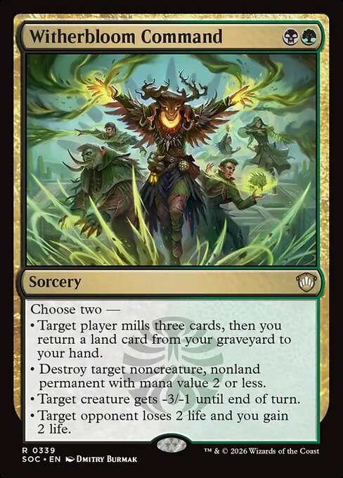 Witherbloom Command (Foil)