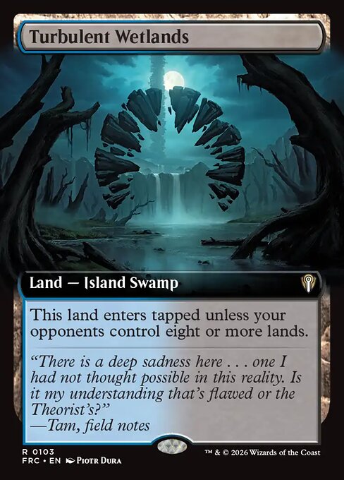 Turbulent Wetlands (Foil)