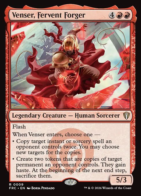 Venser, Fervent Forger (Foil)