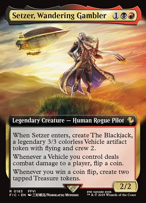 Setzer, Wandering Gambler (Foil)