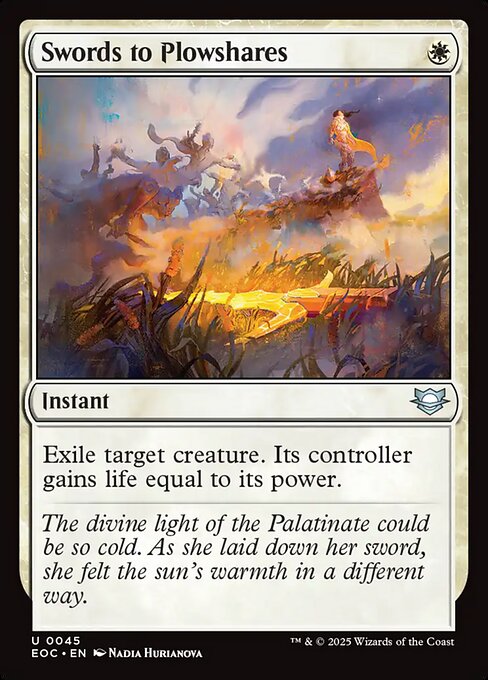 Swords to Plowshares (Foil)