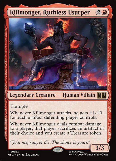 Killmonger, Ruthless Usurper (Foil)