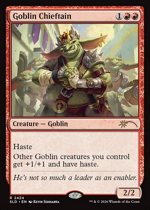 Goblin Chieftain (Foil)