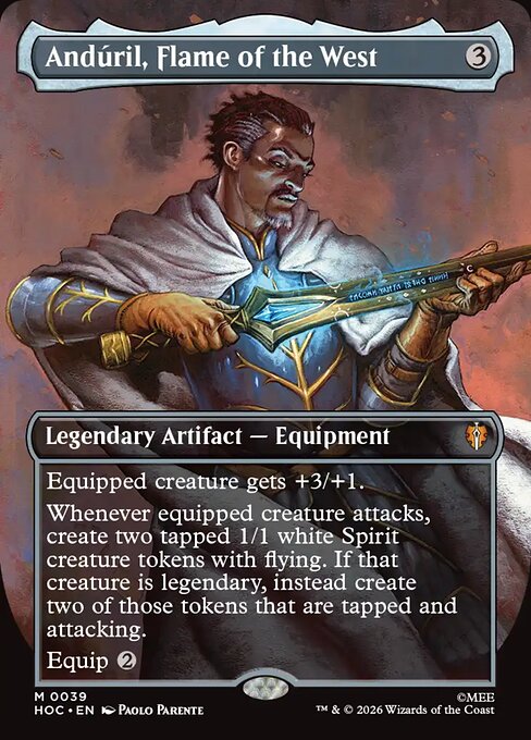 Andúril, Flame of the West (Foil)