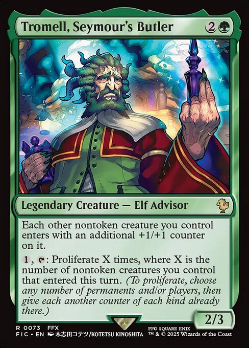 Tromell, Seymour's Butler (Foil)