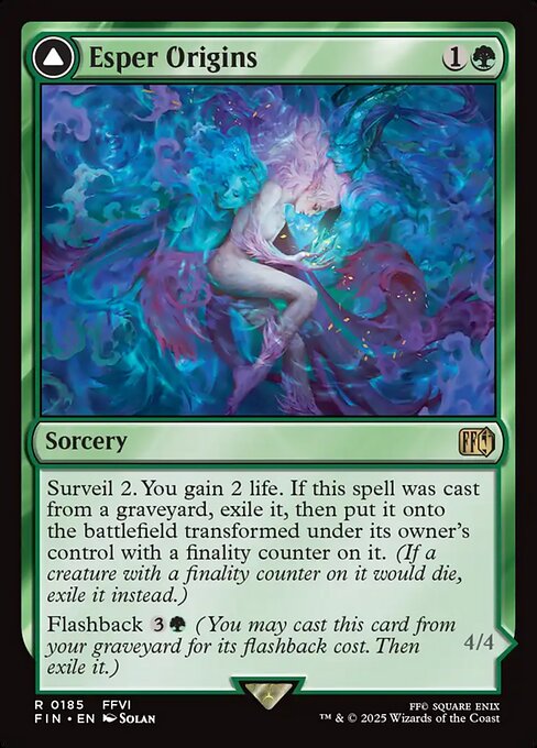 Esper Origins // Summon: Esper Maduin (Foil)
