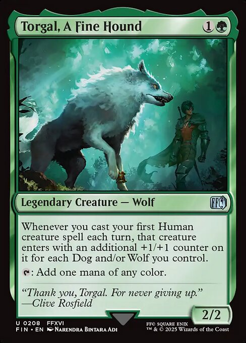 Torgal, A Fine Hound (Foil)