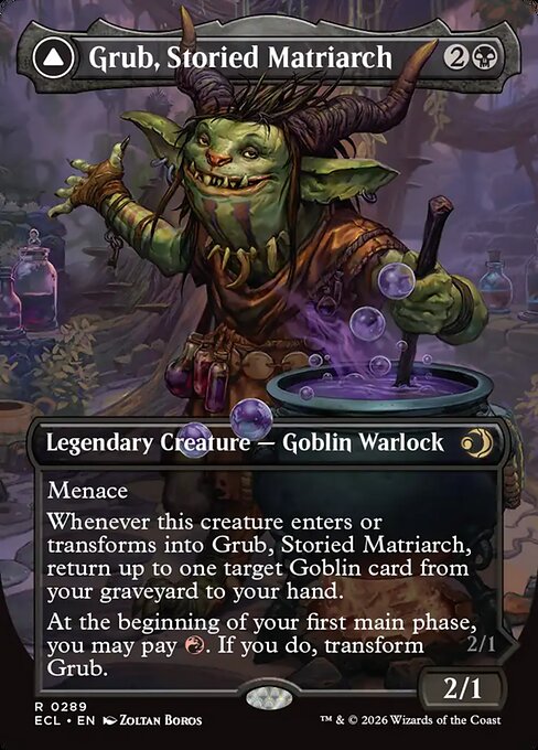 Grub, Storied Matriarch // Grub, Notorious Auntie (Foil)