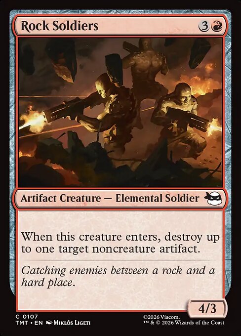Rock Soldiers (Foil)