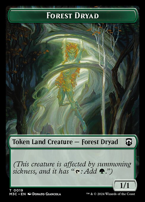 (This creature is affected by summoning sickness, and it has "{T}: Add {G}.")