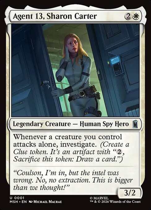 Agent 13, Sharon Carter (Foil)