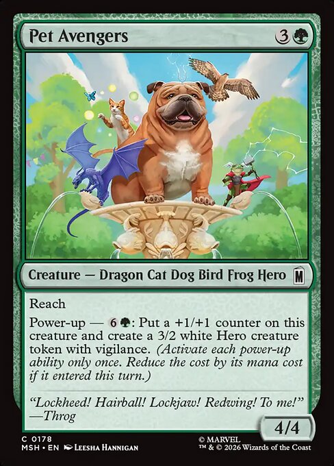 Pet Avengers (Foil)