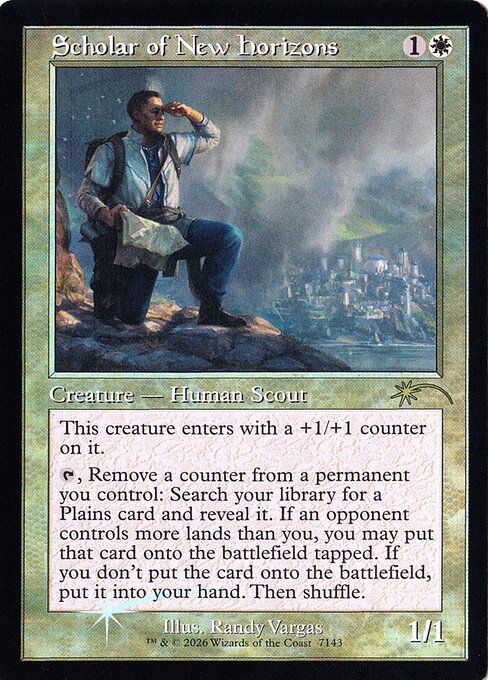 Scholar of New Horizons (Foil)