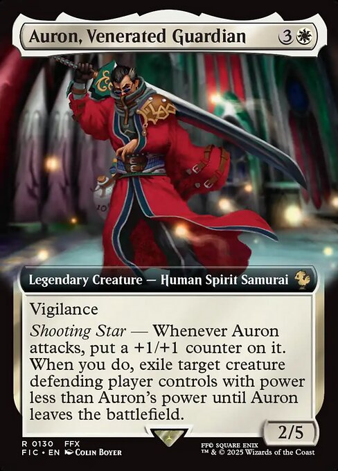 Auron, Venerated Guardian (Foil)