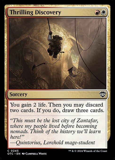 You gain 2 life. Then you may discard two cards. If you do, draw three cards.