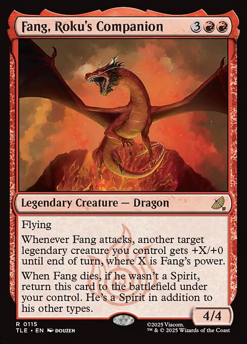 Fang, Roku's Companion (Foil)