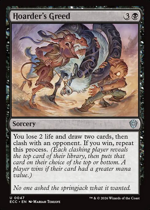 Hoarder's Greed (Foil)