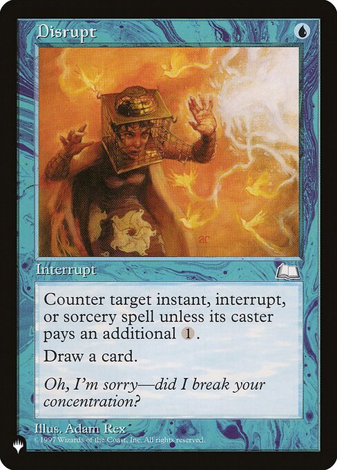 Counter target instant or sorcery spell unless its controller pays {1}.
Draw a card.