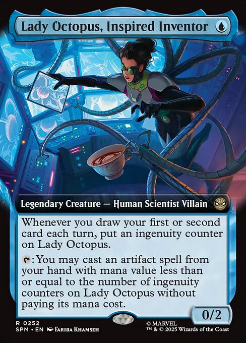 Lady Octopus, Inspired Inventor (Foil)