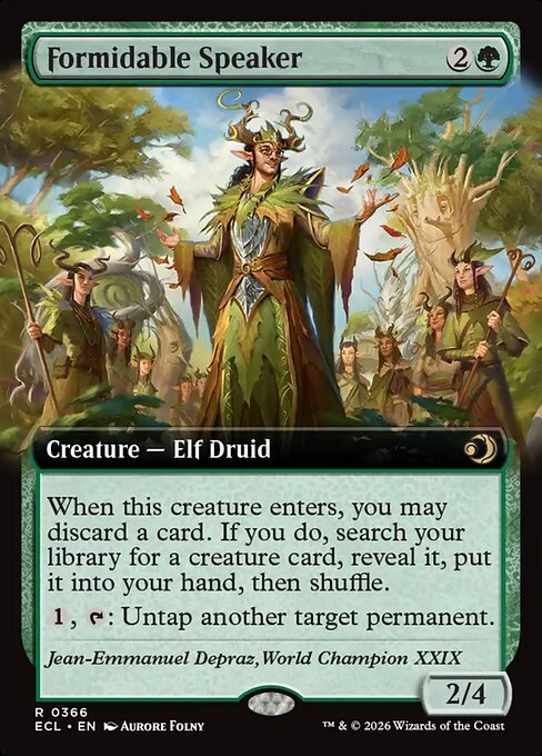 Formidable Speaker (ES) (Foil)