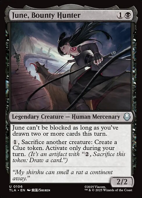 June, Bounty Hunter (Foil)