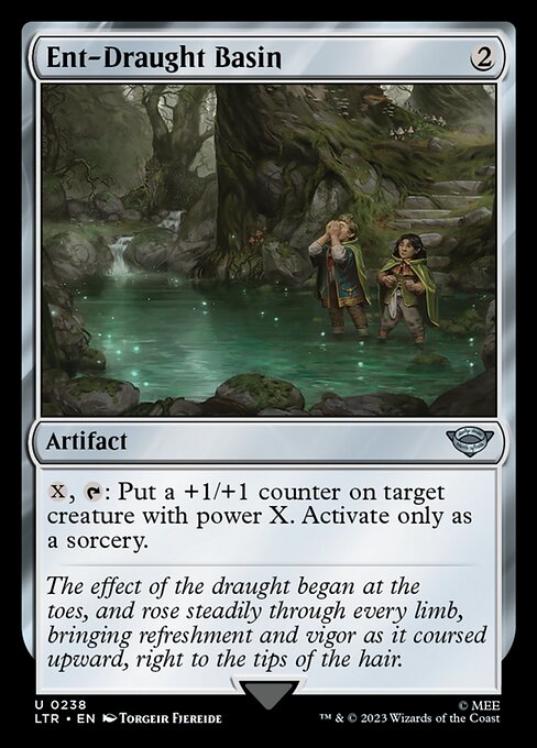 {X}, {T}: Put a +1/+1 counter on target creature with power X. Activate only as a sorcery.