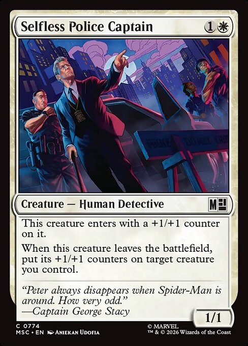 Selfless Police Captain (Foil)