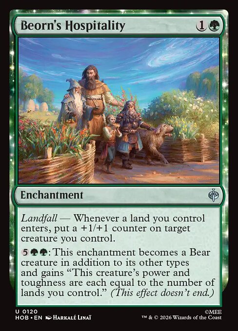 Beorn's Hospitality (Foil)
