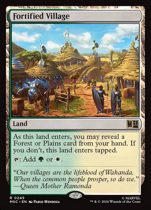 Fortified Village (Foil)