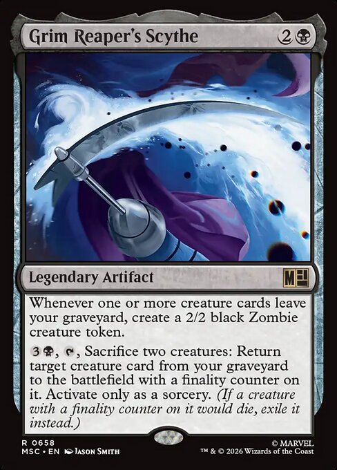 Grim Reaper's Scythe (Foil)