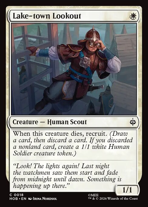 Lake-town Lookout (Foil)