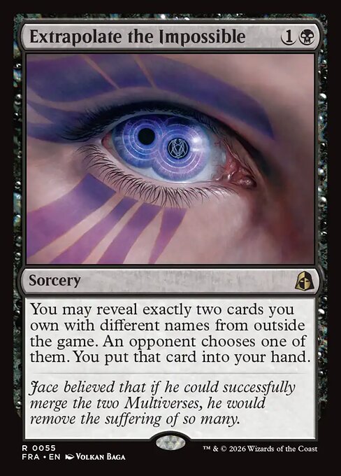Extrapolate the Impossible (Foil)