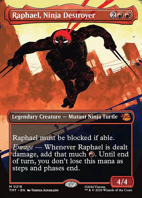 Raphael, Ninja Destroyer (Foil)