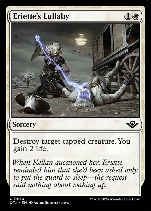 Destroy target tapped creature. You gain 2 life.