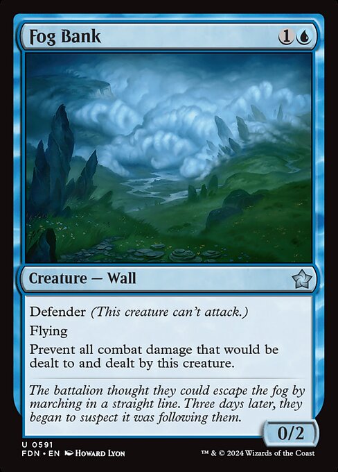Defender (This creature can't attack.)
Flying
Prevent all combat damage that would be dealt to and dealt by this creature.