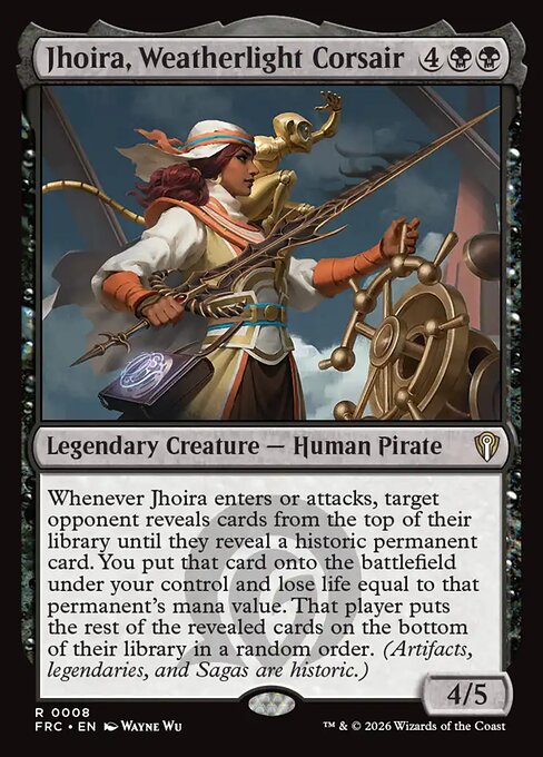 Jhoira, Weatherlight Corsair (Foil)