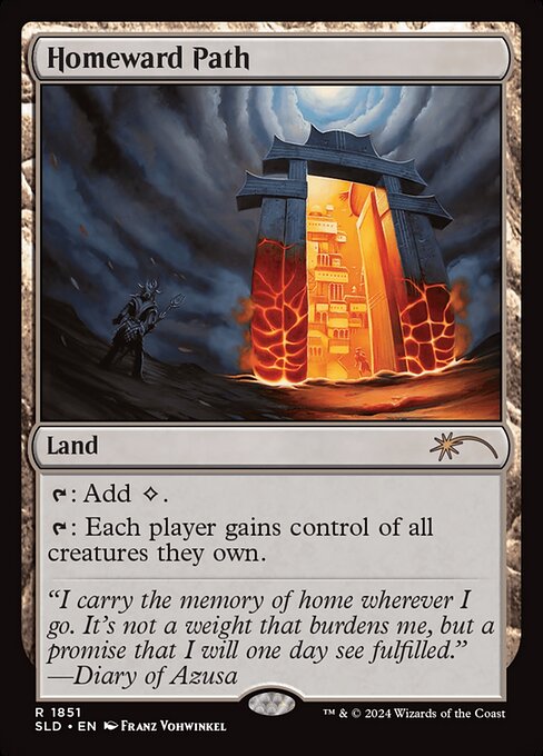 {T}: Add {C}.
{T}: Each player gains control of all creatures they own.