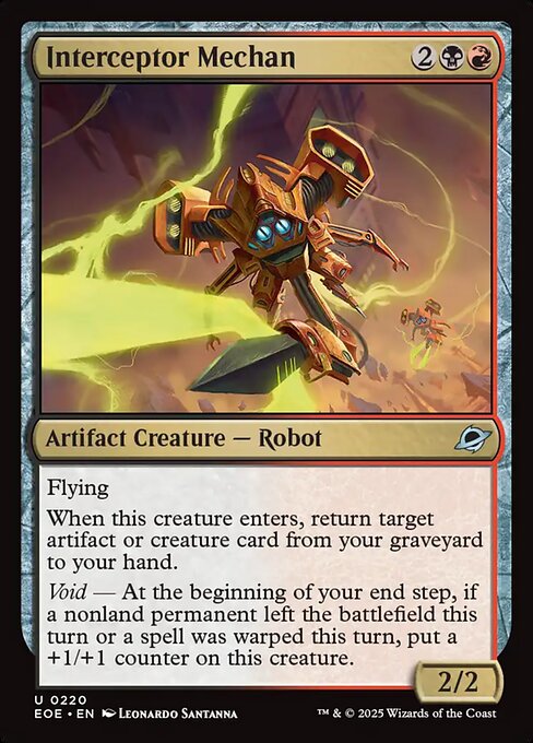 Interceptor Mechan (Foil)
