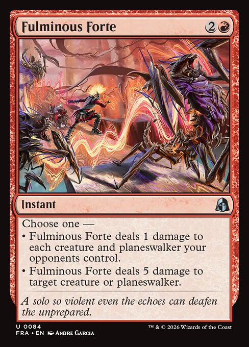 Fulminous Forte (Foil)