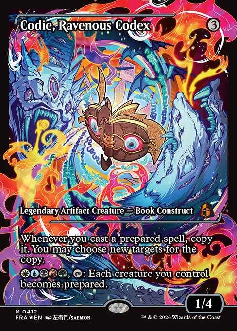 Codie, Ravenous Codex (Foil)