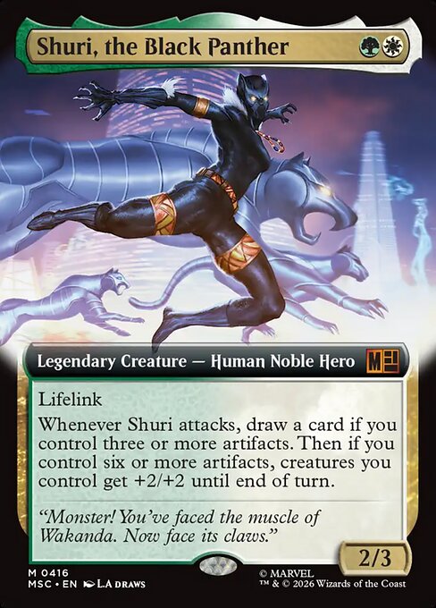 Shuri, the Black Panther (Foil)