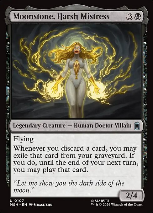 Moonstone, Harsh Mistress (Foil)