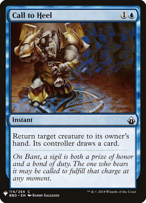 Return target creature to its owner's hand. Its controller draws a card.