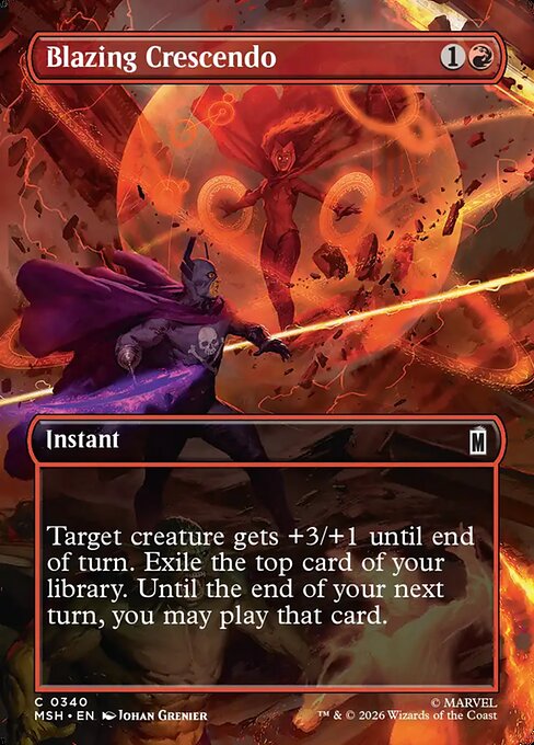 Blazing Crescendo (Foil)