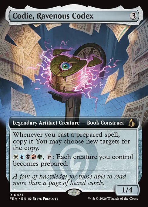 Codie, Ravenous Codex (Foil)