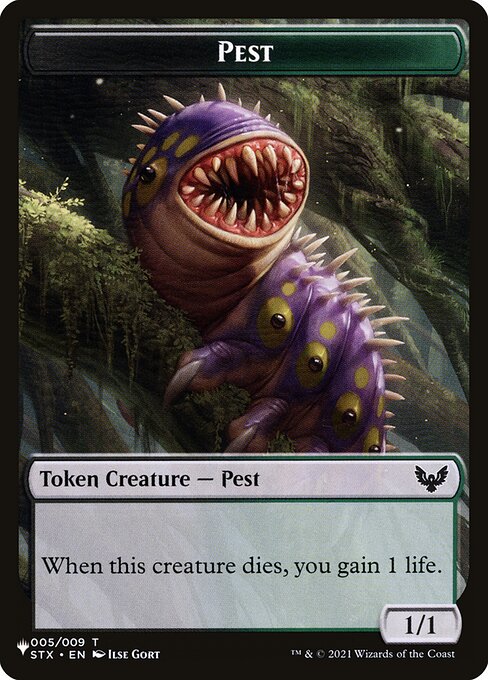 When this creature dies, you gain 1 life.