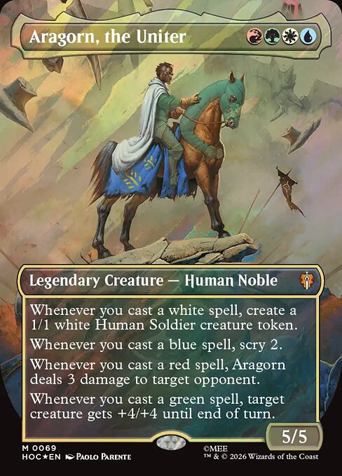 Aragorn, the Uniter (Foil)