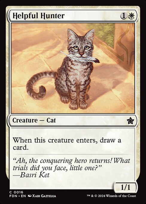 When this creature enters, draw a card.