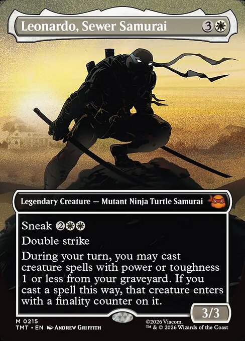 Leonardo, Sewer Samurai (Foil)